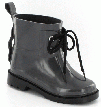 Be Only Gummistiefel Kanai grau mittel