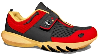 Glagla Schuhe Sneakers Classic schwarz/rot/gold Mittel