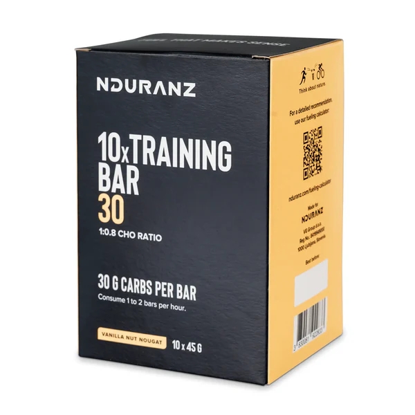 Training Bar 30 Vanilla Nut Nougat - Nduranz (MHD 10/26)