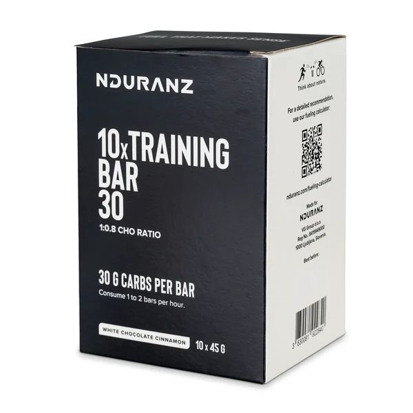Training Bar 30 White Choco Cinnamon - Nduranz (MHD 10/26)