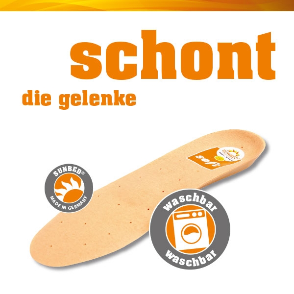 SUNBED®-Soft Orthopädisches Luftkammer-Fußbett - Spannrit