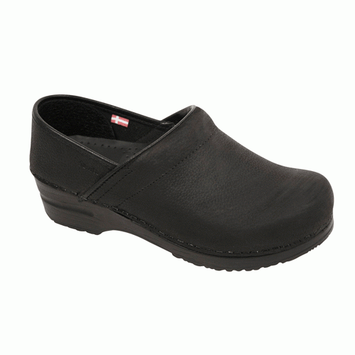 Professional Oil Clogs schwarz Mittel - Sanita