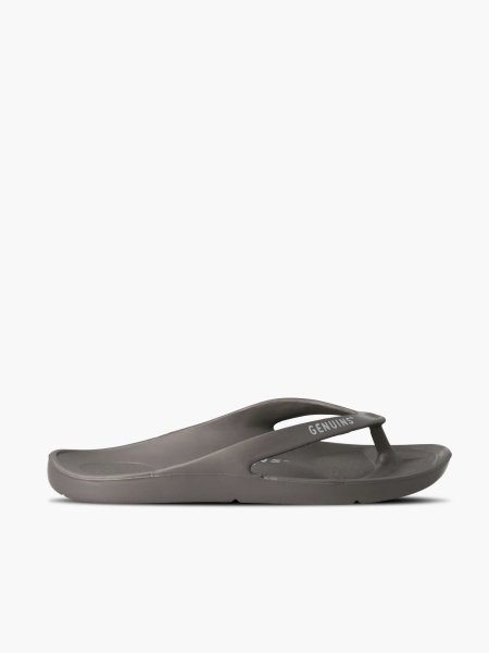 Zehentrenner Sandalen silver Kunststoff EVA - Genuins
