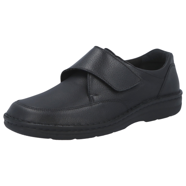 Markus Halbschuhe schwarz Sportnappa/Stretch Weichbettung Wechselfußbett Weite H-J Biel - Berkemann