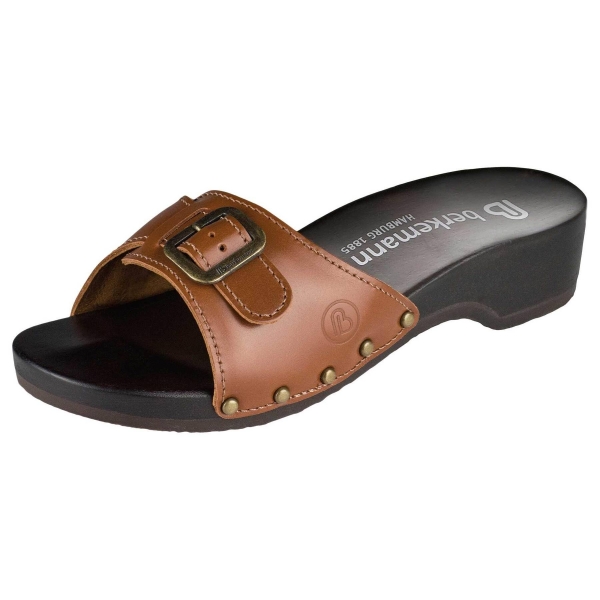 Hamburg Absatz-Sandalen muskat mittel - Berkemann