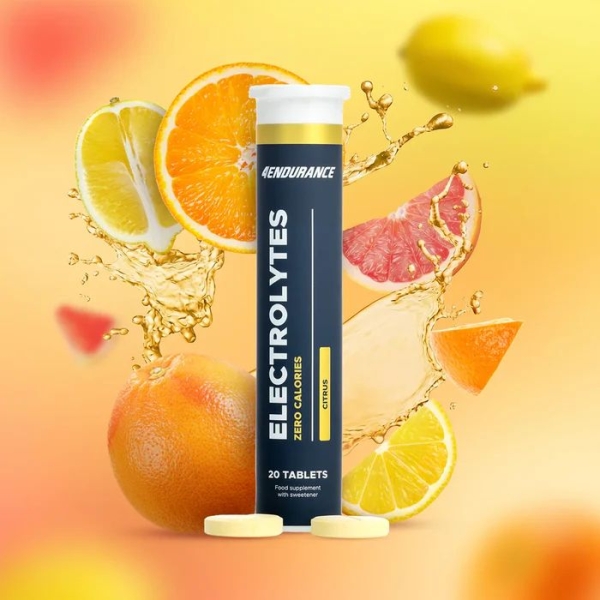 Elektrolyte Zitrusfrüchte Natrium Kalium Magnesium Kalzium Hydration 4Endurance