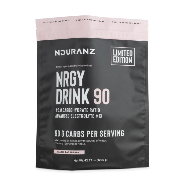 Nrgy Drink 90 Peach Raspberry Limited Edition - Nduranz
