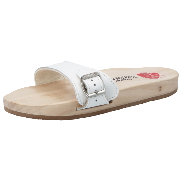 Originale-Sandale Sandalen Slipper weiß Mittel - Berkemann